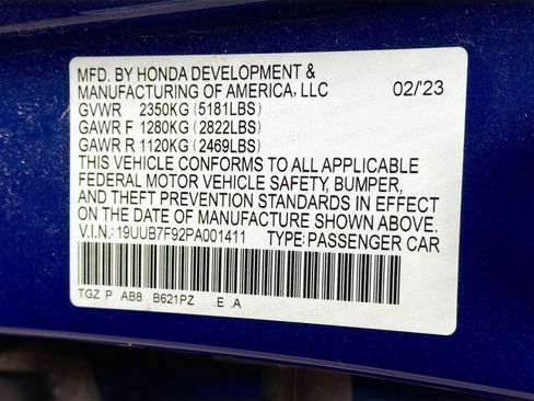 Used 2023 Acura TLX Type S AWD/4WD image 33