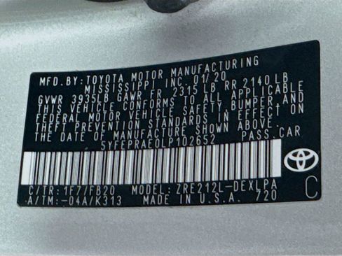 Used 2020 Toyota Corolla LE FWD image 38