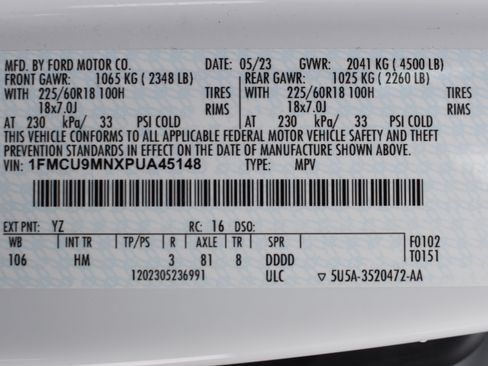 Used 2023 Ford Escape ST-Line image 36