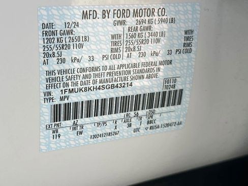 Certified 2025 Ford Explorer ST-Line image 30