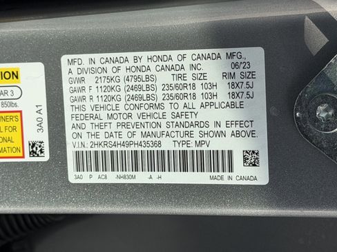 Certified 2023 Honda CR-V EX image 28