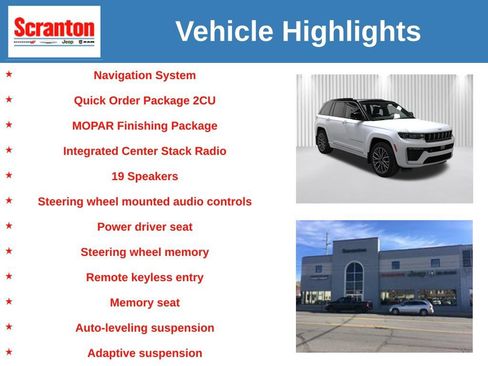 New 2026 Jeep Grand Cherokee Summit w/ MOPAR Finishing Package AWD/4WD image 6
