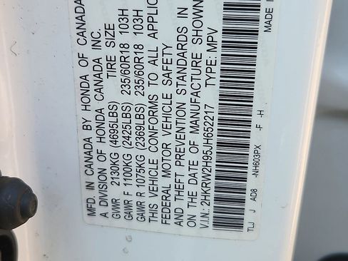 Used 2018 Honda CR-V Touring image 27