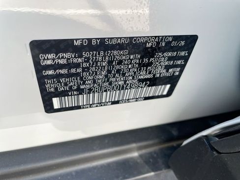 New 2026 Subaru Outback Premium w/ Premium/Limited Package AWD/4WD image 27