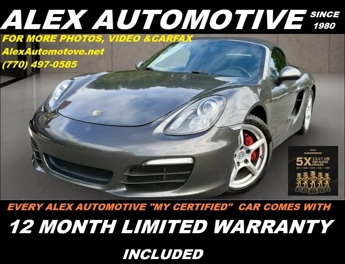 Used 2013 Porsche Boxster w/ Convenience Pkg RWD image 1