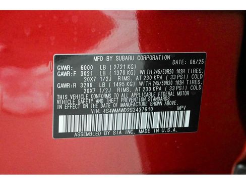 New 2025 Subaru Ascent Bronze Edition w/ Popular Package #2 image 40