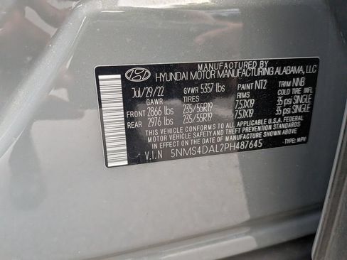 Used 2023 Hyundai Santa Fe Limited AWD/4WD image 31