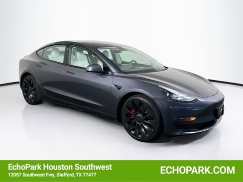 Used 2023 Tesla Model 3 Performance AWD/4WD image 1