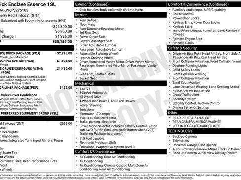 Used 2023 Buick Enclave Essence w/ Experience Buick Package image 2