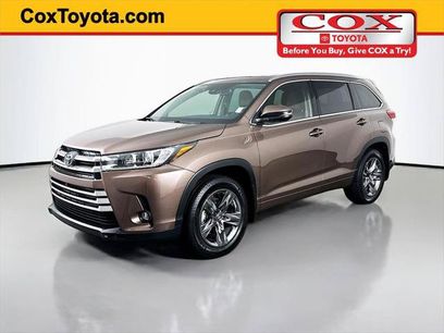 Certified 2019 Toyota Highlander Limited Platinum