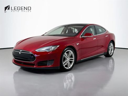 Used 2015 Tesla Model S 70D AWD/4WD image 1