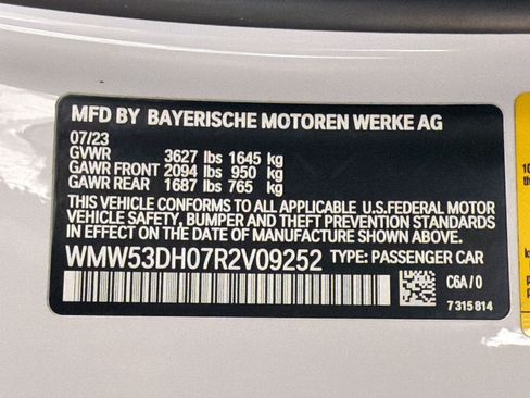 Certified 2024 MINI Cooper S w/ Signature Upholstery Package FWD image 27