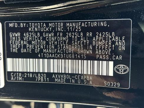 New 2026 Toyota Camry XSE image 20