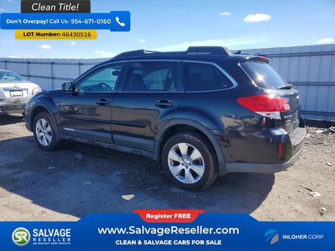 Used 2012 Subaru Outback 2.5i Limited w/ Moonroof Pkg AWD/4WD image 3