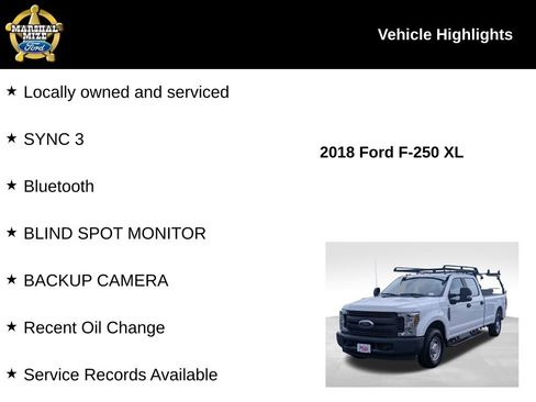 Used 2018 Ford F250 XL w/ Power Equipment Group image 2