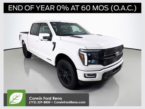 New 2025 Ford F150 Platinum w/ Equipment Group 702A High image 1