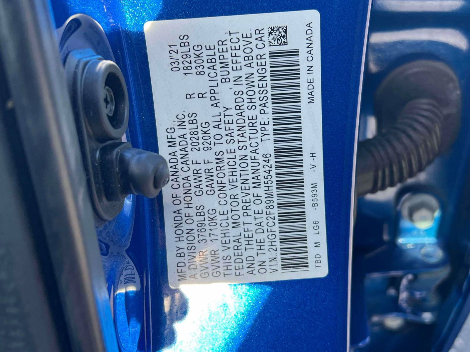 Used 2021 Honda Civic Sport image 26