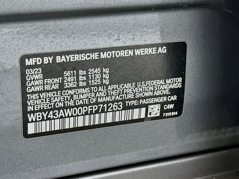 Used 2023 BMW i4 eDrive35 w/ Premium Package RWD image 12