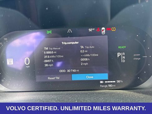 Certified 2024 Volvo C40 P8 Recharge Plus w/ Climate Package AWD/4WD image 24