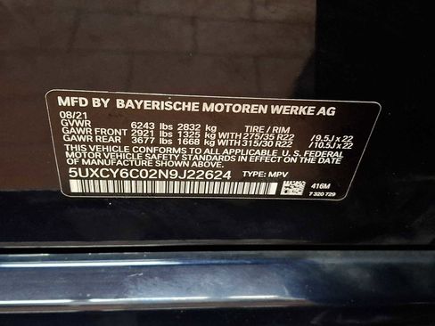 Used 2022 BMW X6 xDrive40i w/ Executive Package image 28