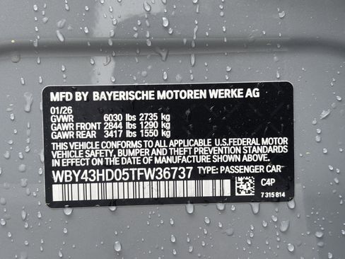 Used 2026 BMW i4 xDrive40i w/ M Sport Package AWD/4WD image 33