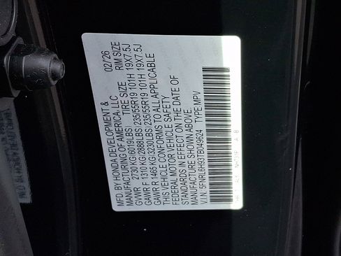 New 2026 Honda Odyssey Elite image 10