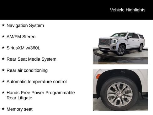 Used 2024 GMC Yukon XL Denali w/ Advanced Technology Package AWD/4WD image 19