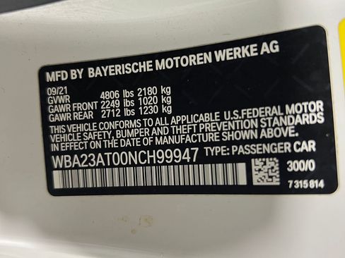 Used 2022 BMW 430i Convertible w/ M Sport Package image 18