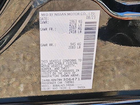 Used 2024 Nissan Altima 2.5 SV FWD image 28