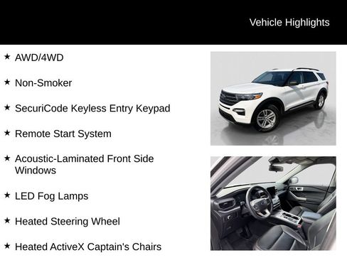 Certified 2023 Ford Explorer XLT w/ Equipment Group 202A AWD/4WD image 16