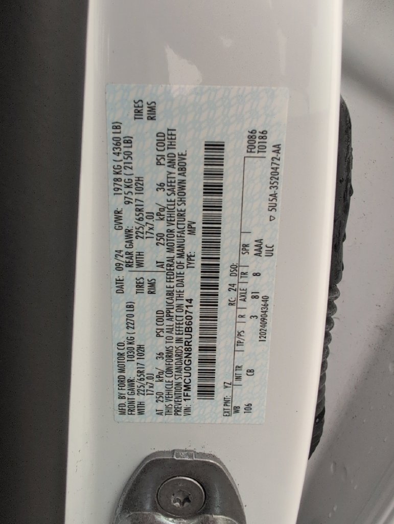Used 2024 Ford Escape Active FWD image 41