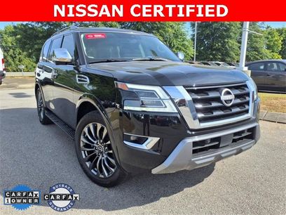 Certified 2024 Nissan Armada Platinum w/ Captain's Chairs Package