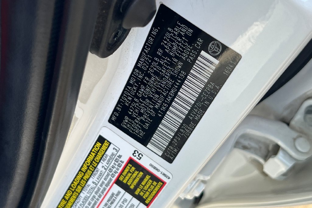 Certified 2021 Toyota Camry XSE FWD image 30