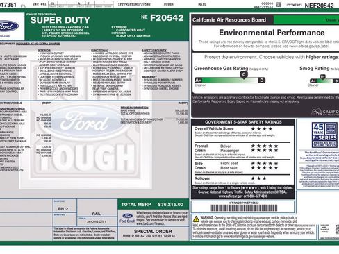 Certified 2022 Ford F250 Lariat w/ Lariat Ultimate Package image 6