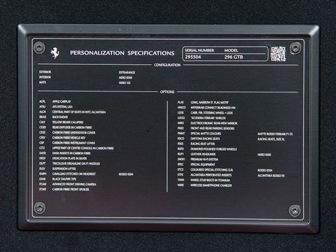 Certified 2023 Ferrari 296 GTB RWD image 31