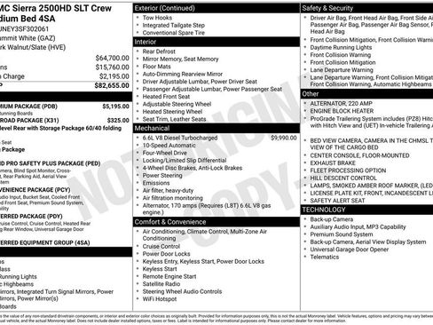 Used 2025 GMC Sierra 2500 SLT w/ SLT Premium Package AWD/4WD image 1