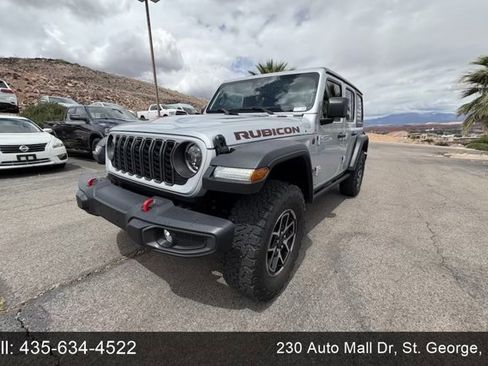 Used 2024 Jeep Wrangler Unlimited Rubicon w/ Technology Group image 1