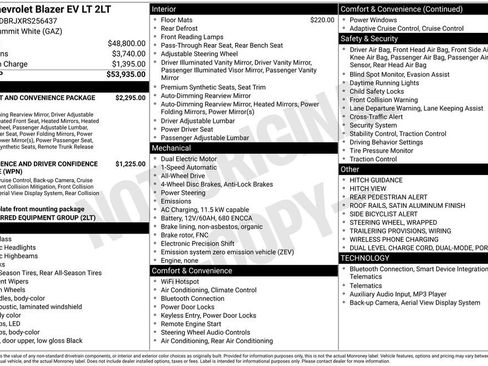 Used 2024 Chevrolet Blazer EV LT image 6