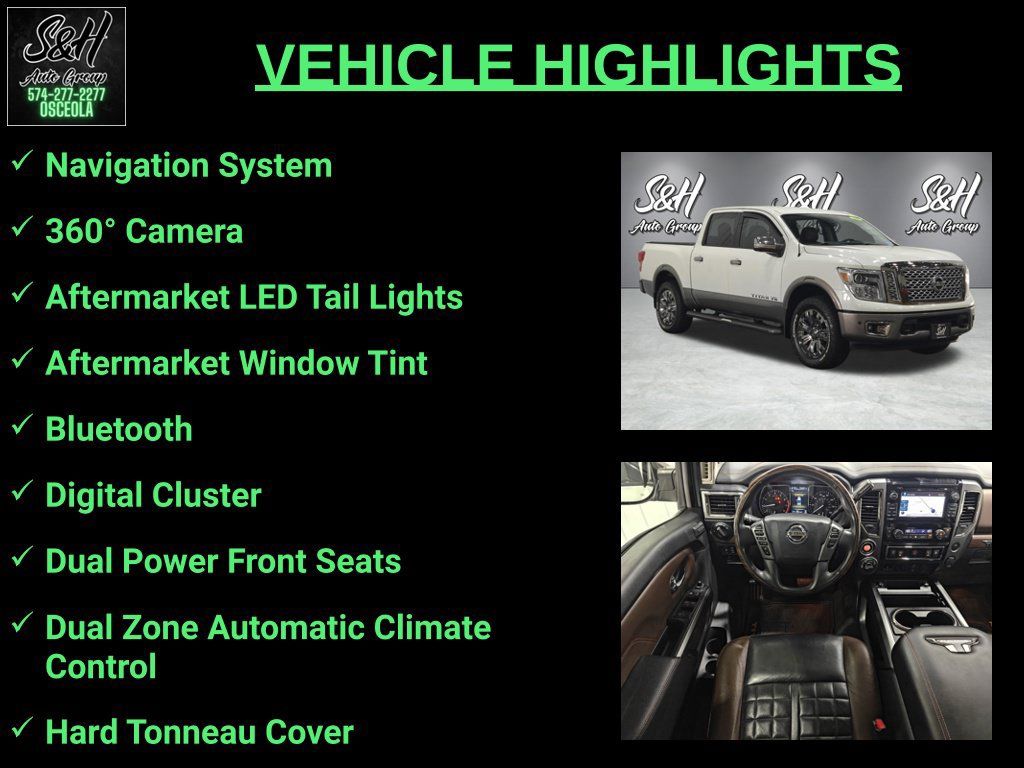 Used 2018 Nissan Titan Platinum Reserve AWD/4WD image 3