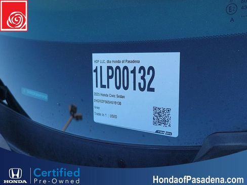 Certified 2025 Honda Civic Sport image 31