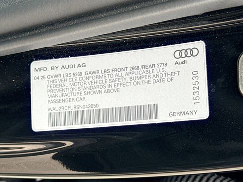 Used 2025 Audi A5 2.0T Premium Plus w/ Premium Plus image 44