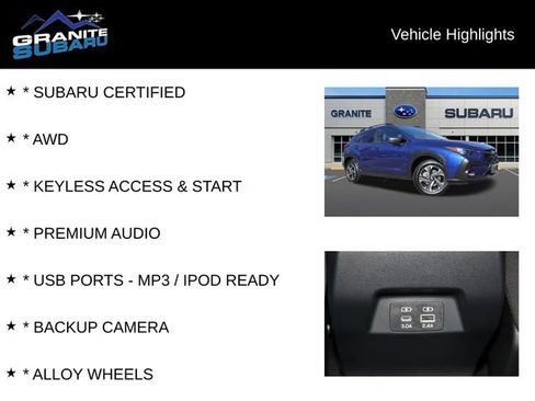 Certified 2025 Subaru Crosstrek 2.0i Premium image 2
