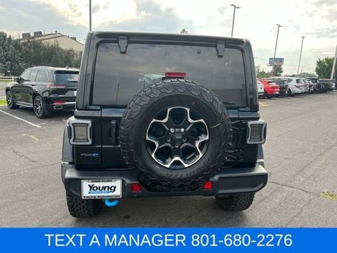 Used 2021 Jeep Wrangler Unlimited Rubicon 4xe w/ Cold Weather Group AWD/4WD image 4