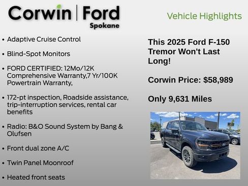 Used 2025 Ford F150 Tremor AWD/4WD image 6