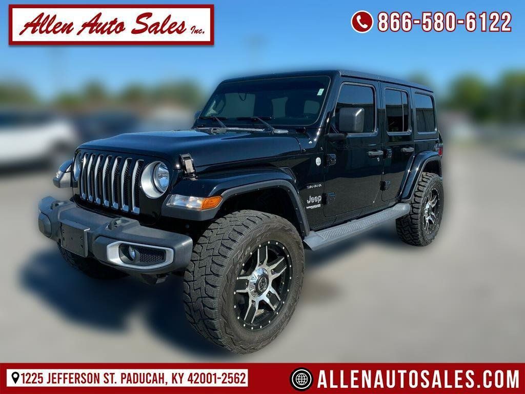 Used 2019 Jeep Wrangler Unlimited Sahara AWD/4WD image 1