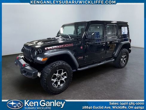 Used 2022 Jeep Wrangler Unlimited Rubicon w/ Cold Weather Group AWD/4WD image 1