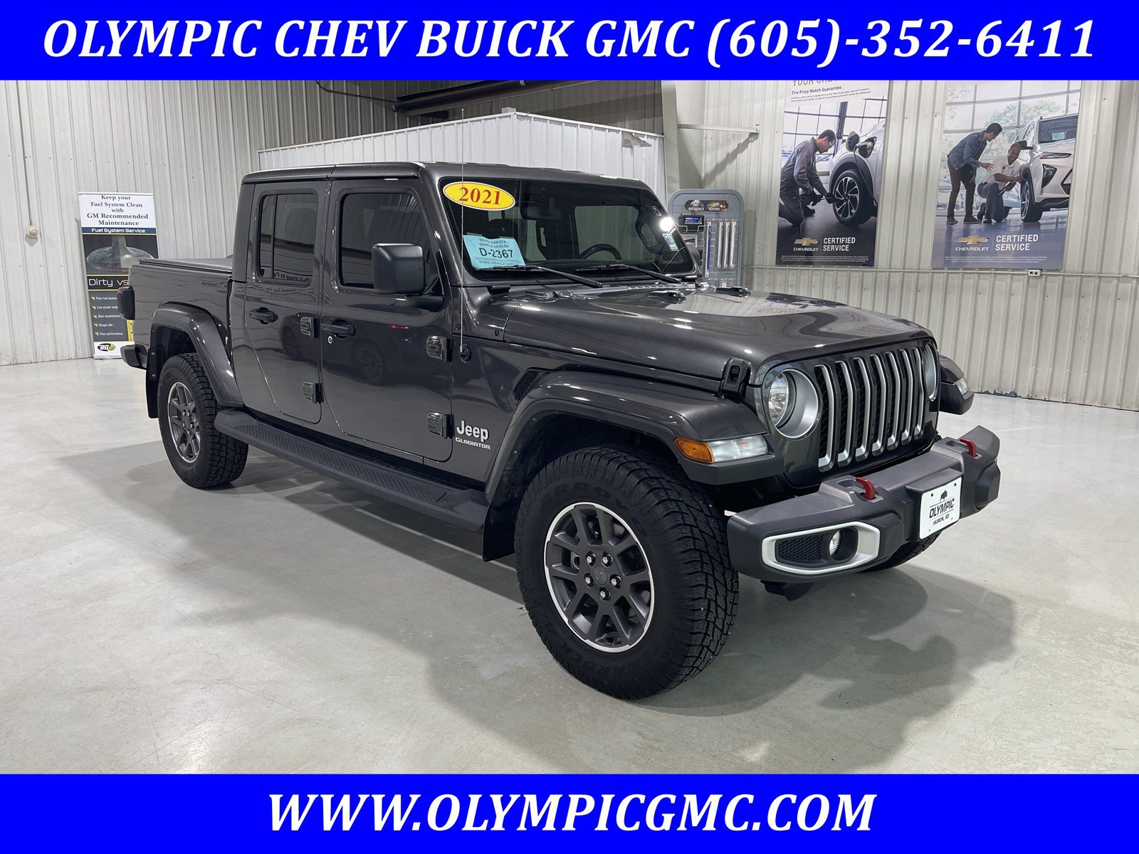 Used 2021 Jeep Gladiator Overland w/ Popular Equipment Package AWD/4WD image 1