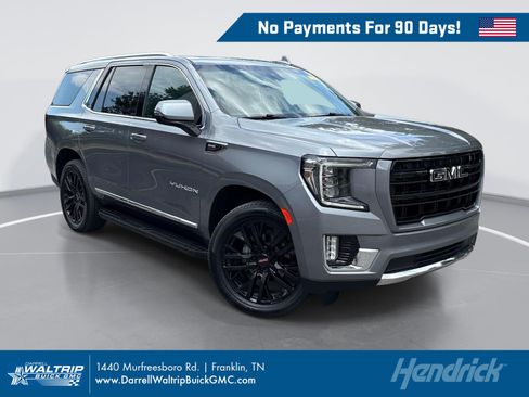 Used 2022 GMC Yukon SLT w/ SLT Premium Package AWD/4WD image 1