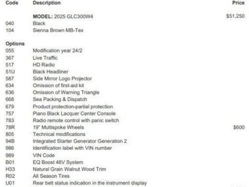 Certified 2025 Mercedes-Benz GLC 300 GLC 300 image 4