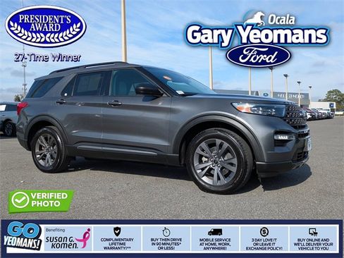 Certified 2021 Ford Explorer XLT w/ Equipment Group 202A image 1